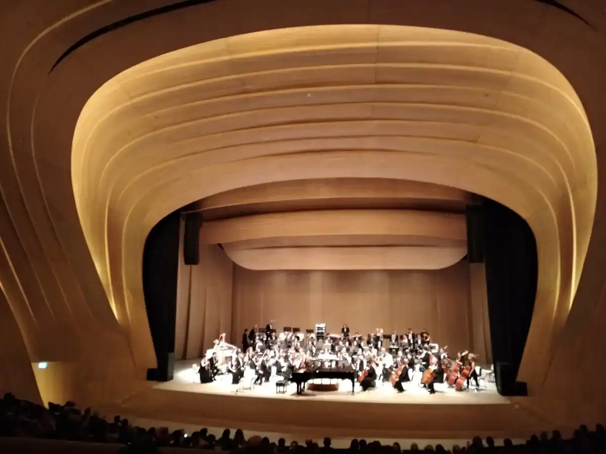 Heydar Aliyev Center, Baku (interieur)